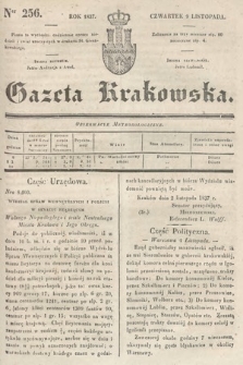 Gazeta Krakowska. 1837, nr 256