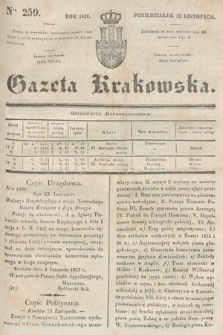 Gazeta Krakowska. 1837, nr 259