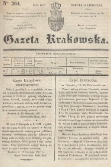 Gazeta Krakowska. 1837, nr 264