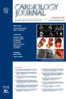 Cardiology Journal. Vol. 29, 2022, no. 6