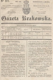 Gazeta Krakowska. 1837, nr 277