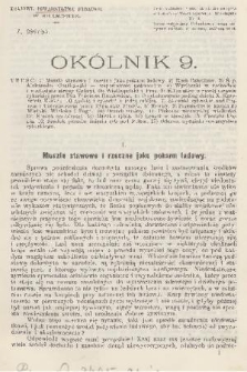 Okólnik. 1893, [Nr] 9