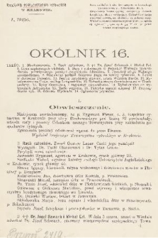 Okólnik. 1895, [Nr] 16