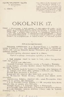 Okólnik. 1895, [Nr] 17