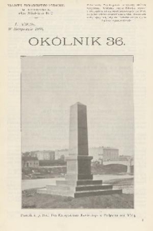 Okólnik. 1898, [Nr] 36