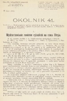 Okólnik. 1899, [Nr] 41