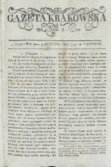 Gazeta Krakowska. 1825, nr 3