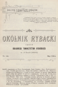 Okólnik Rybacki : organ Krajowego Towarzystwa Rybackiego w Krakowie. 1903, nr 64