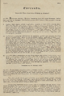 Currenda : venerabili clero dioecesano salutem in Domino!. 1842, Nro 2