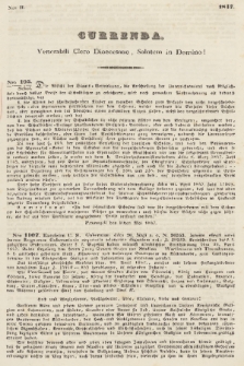 Currenda : venerabili clero dioecesano salutem in Domino!. 1847, Nro 2