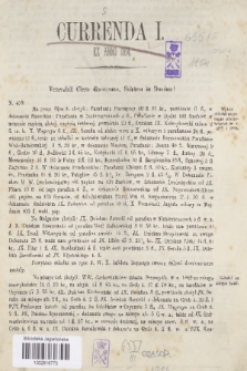 Currenda ex Anno 1864, C. 1