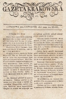 Gazeta Krakowska. 1825, nr 26