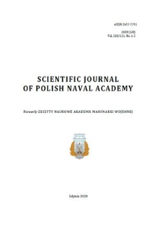 Scientific Journal of Polish Naval Academy. Vol. 61, 2020, no. 1/2