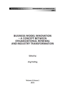 Journal of Entrepreneurship, Management and Innovation : JEMI. Vol. 11, 2015, iss. 1