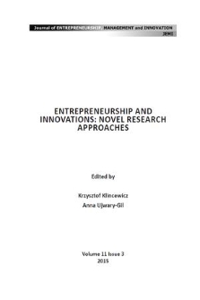 Journal of Entrepreneurship, Management and Innovation : JEMI. Vol. 11, 2015, iss. 3