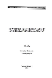 Journal of Entrepreneurship, Management and Innovation : JEMI. Vol. 12, 2016, iss. 1