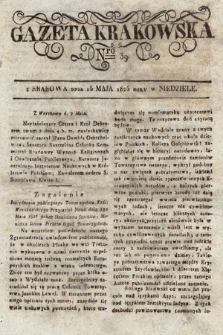 Gazeta Krakowska. 1825, nr 39