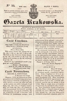 Gazeta Krakowska. 1834, nr 55