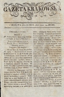 Gazeta Krakowska. 1825, nr 42