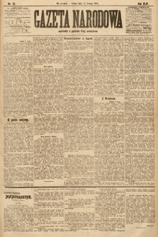 Gazeta Narodowa. 1904, nr 35