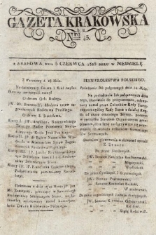 Gazeta Krakowska. 1825, nr 45