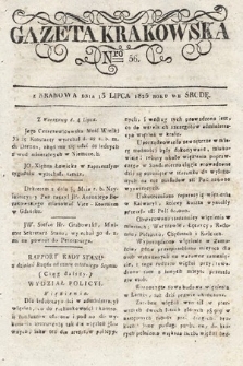 Gazeta Krakowska. 1825, nr 56