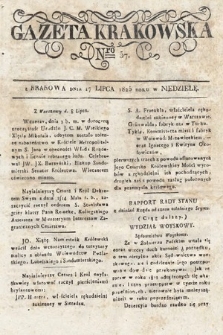 Gazeta Krakowska. 1825, nr 57