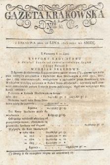 Gazeta Krakowska. 1825, nr 58