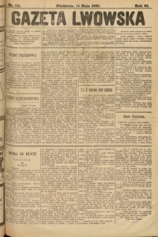 Gazeta Lwowska. 1892, nr 111