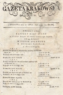 Gazeta Krakowska. 1825, nr 60