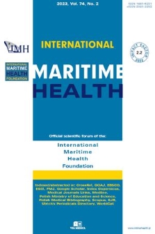 International Maritime Health : official scientific forum of the International Maritime Health Foundation. Vol. 74, 2023, no. 2