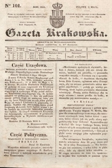 Gazeta Krakowska. 1834, nr 101
