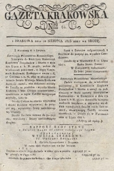 Gazeta Krakowska. 1825, nr 64