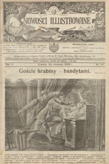 Nowości Illustrowane. 1906, nr 47