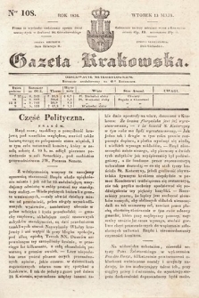 Gazeta Krakowska. 1834, nr 108