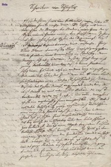 Brief an Boie, 1783 Brief an einen Professor, 1785 Brief an seinen Bruder, 1791 Billet an die Frauenholzische Buchhandlung, 1795