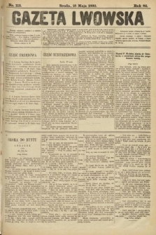 Gazeta Lwowska. 1892, nr 113