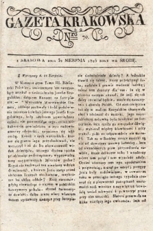 Gazeta Krakowska. 1825, nr 70