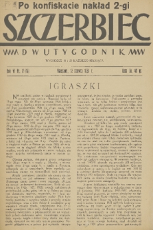 Szczerbiec. R. 6, 1931, nr 16 (17)