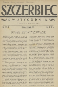 Szczerbiec. R. 6, 1931, nr 22