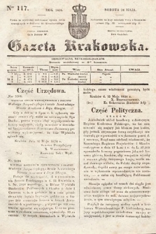Gazeta Krakowska. 1834, nr 117
