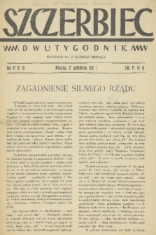 Szczerbiec. R. 6, 1931, nr 26