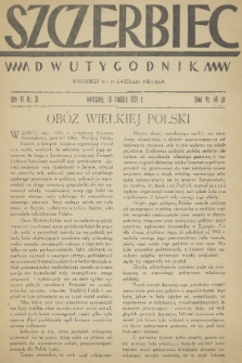 Szczerbiec. R. 6, 1931, nr 30