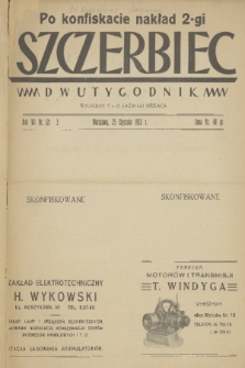 Szczerbiec. R. 7, 1932, nr 2 (3)