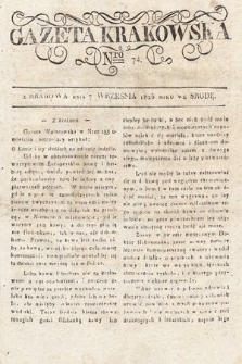 Gazeta Krakowska. 1825, nr 72