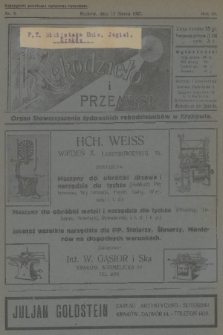 Rękodzieło i Przemysł : organ Stowarzyszenia Żydowskich Rękodzielników w Krakowie. R. 3, 1925, nr 6