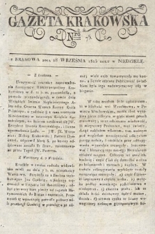 Gazeta Krakowska. 1825, nr 75