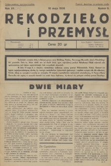 Rękodzieło i Przemysł. R. 15 [i.e. 14], 1936, nr 6