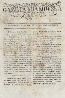 Gazeta Krakowska. 1825, nr 76