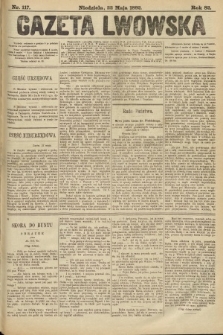 Gazeta Lwowska. 1892, nr 117